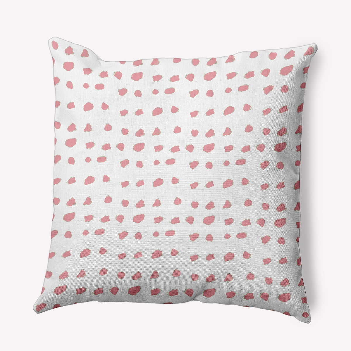 20" x 20" Simply Daisy Dots Of Spots Polyester Indoor/Outdoor Pillow, Pink Icing Qty 1