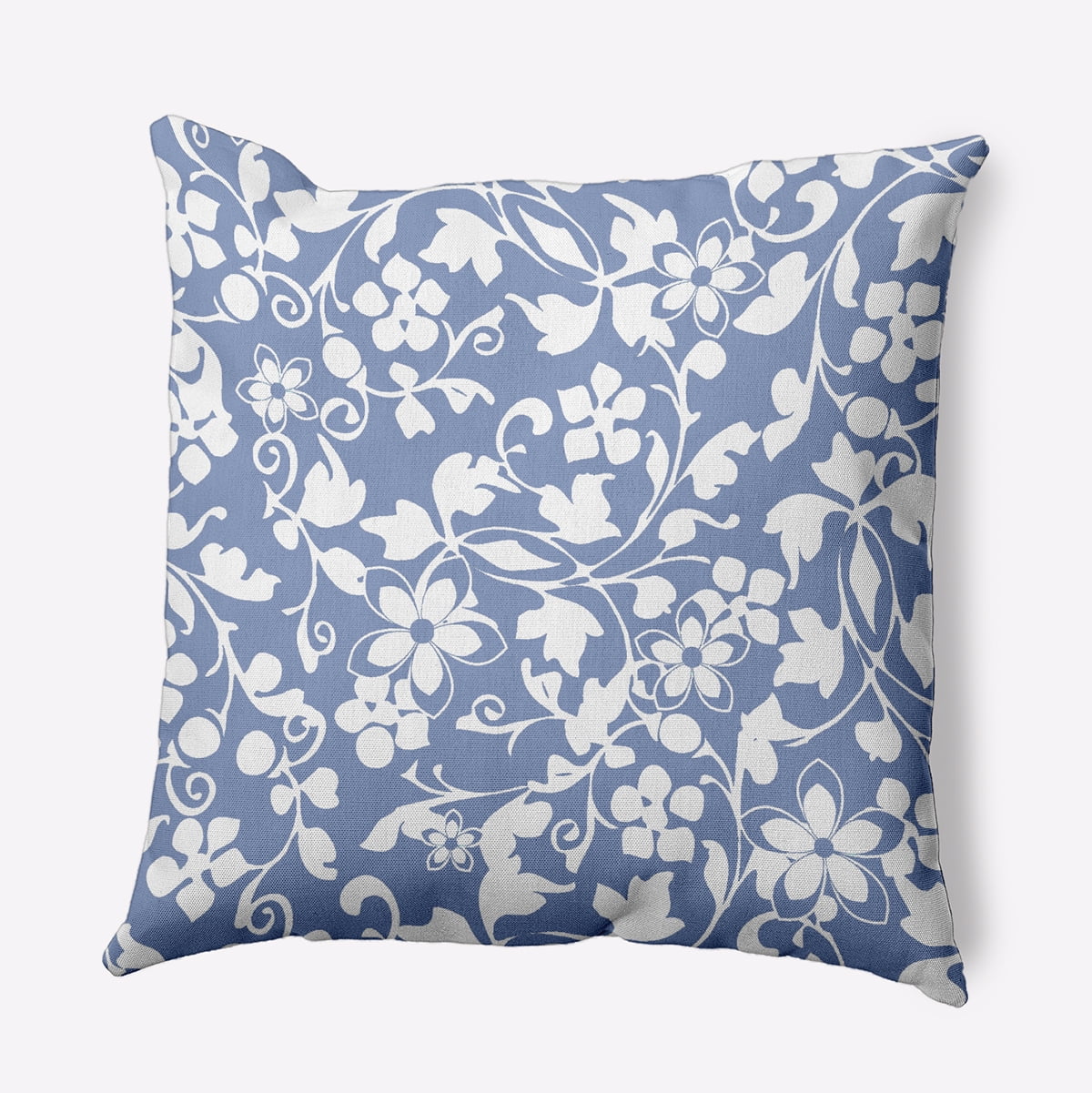 20" x 20" Simply Daisy Evelyn Polyester Indoor/Outdoor Pillow, Cornflower Qty 1
