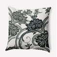 thumbnail image 1 of 20" x 20" Simply Daisy Flower Flourish Polyester Accent Pillow, Black Qty 1, 1 of 5
