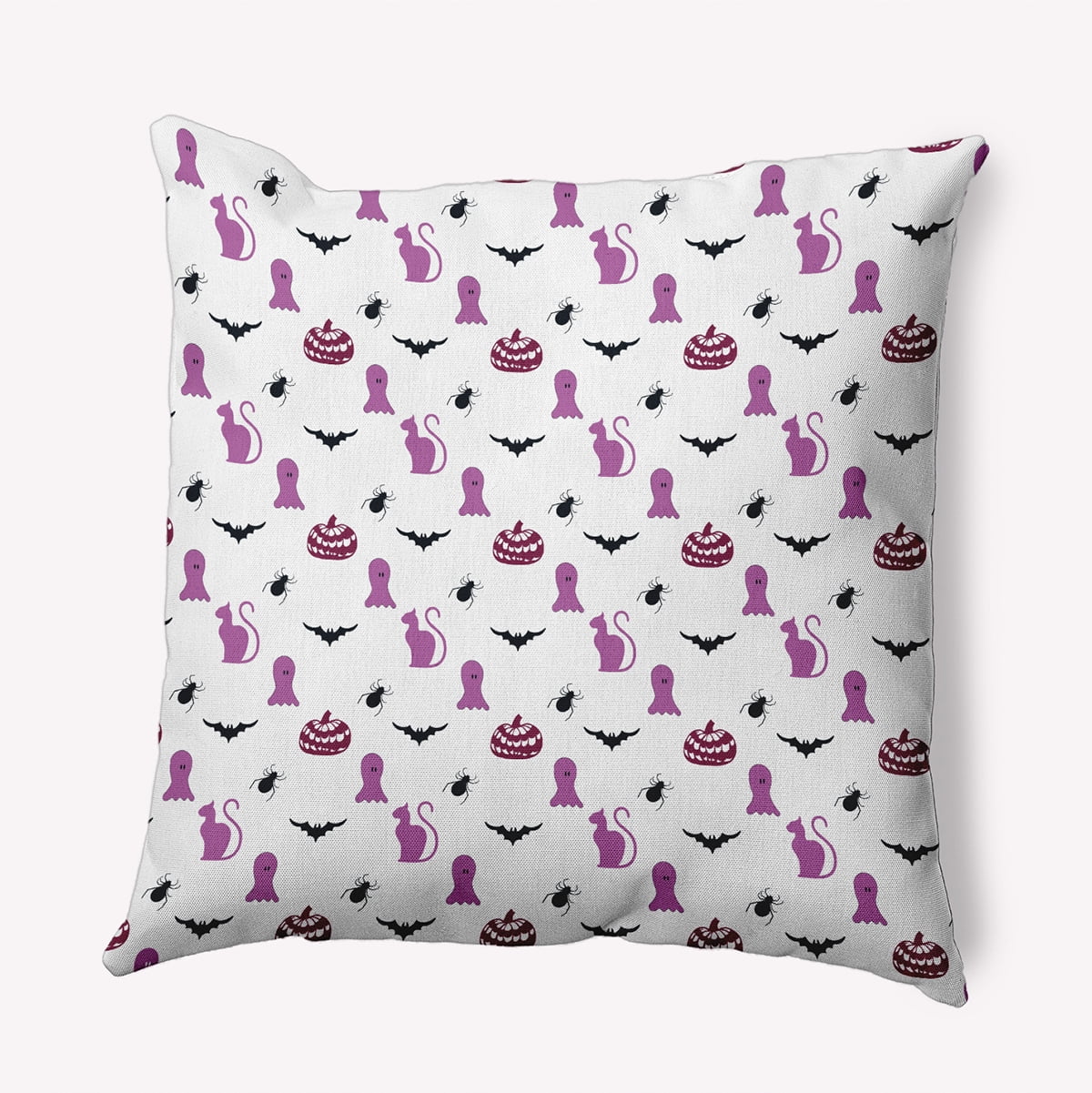 20" x 20" Simply Daisy Halloween Critters Polyester Accent Pillow, Orchid Qty 1