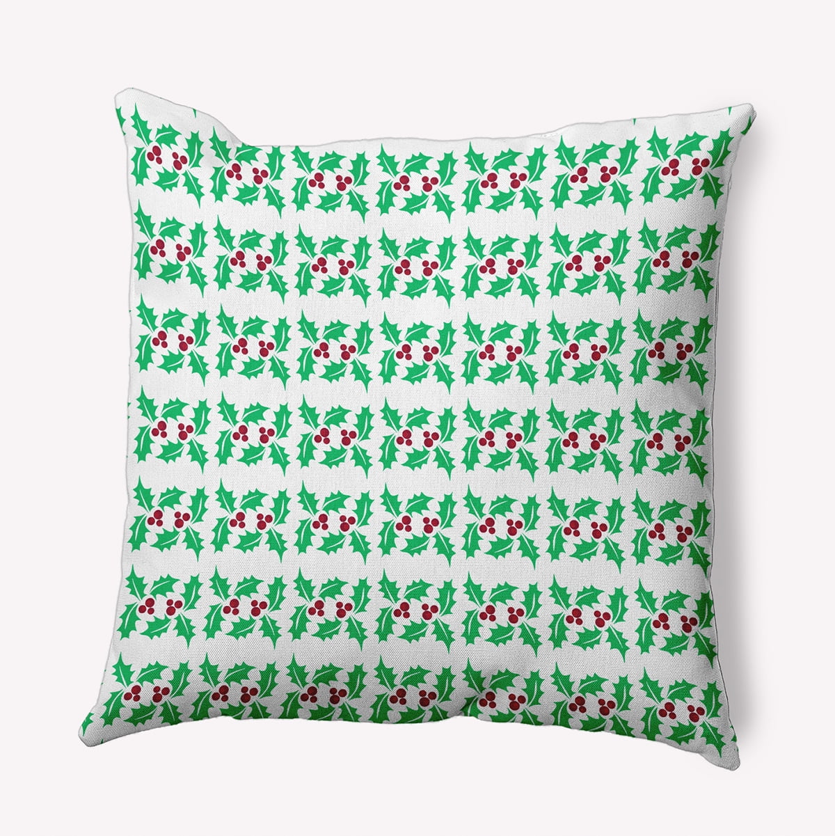 20" x 20" Simply Daisy Holly Stripes Polyester Indoor/Outdoor Pillow, Bright Green Qty 1