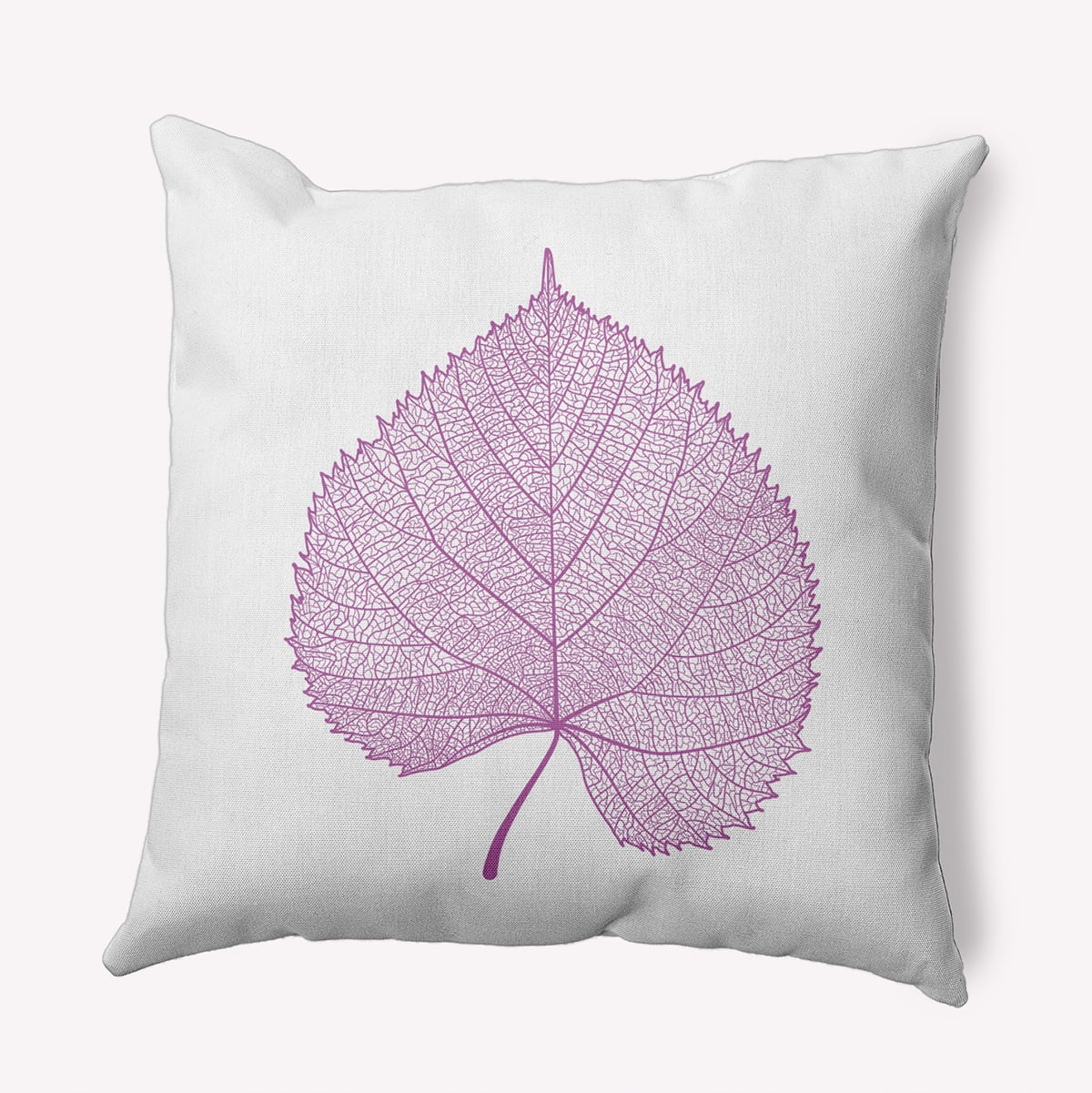 20" x 20" Simply Daisy Leaf Study Polyester Accent Pillow, Orchid Qty 1