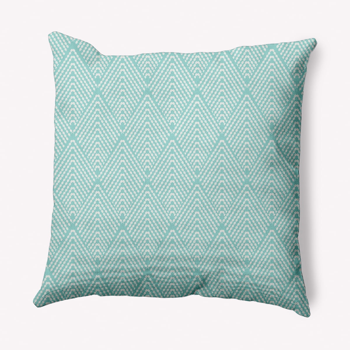 20" x 20" Simply Daisy Lifeflor Diamond Polyester Indoor/Outdoor Pillow, Wave Top Blue Qty 1