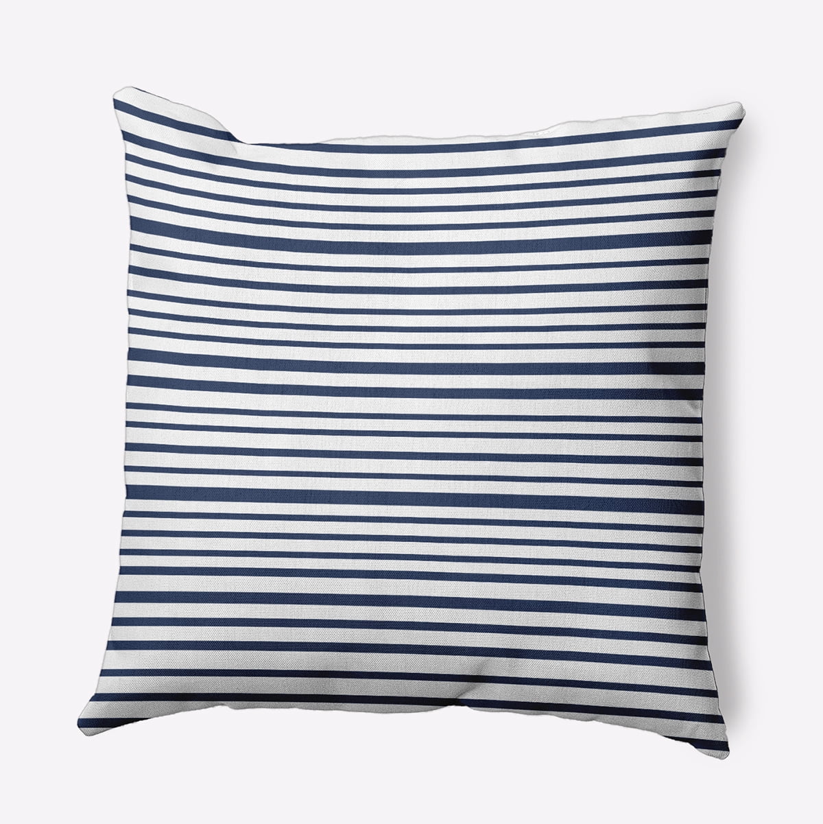 20" x 20" Simply Daisy Loom Lines Polyester Indoor/Outdoor Pillow, Stone Blue Qty 1