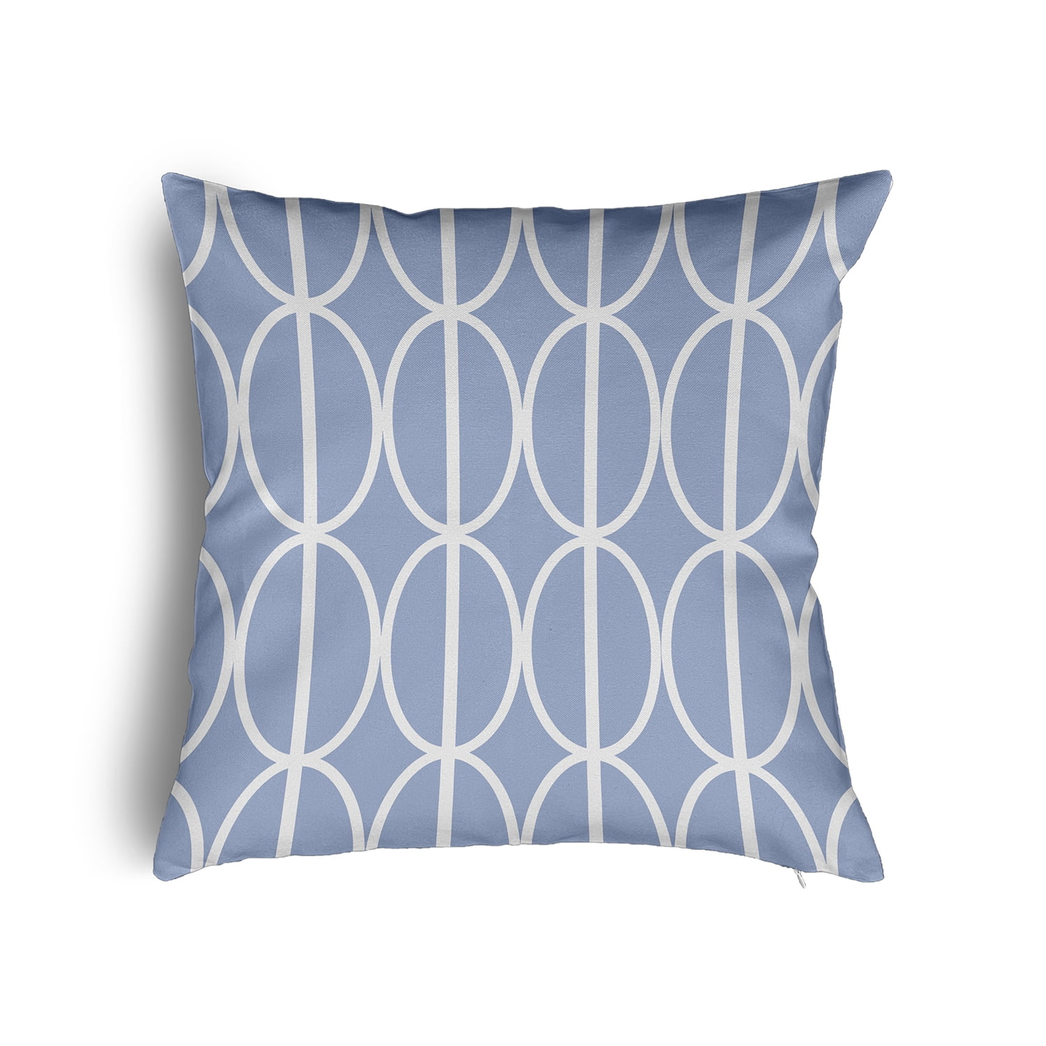 20" x 20" Simply Daisy Ovals Go 'Round Poly Pillow with Zipper, Peri Qty 1