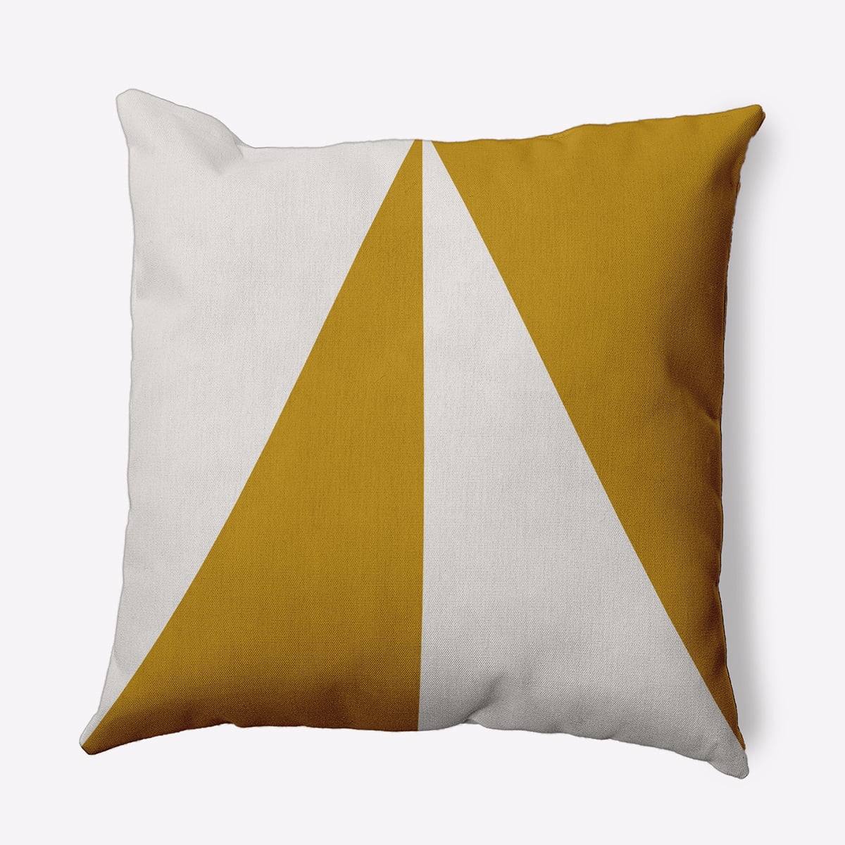 20" x 20" Simply Daisy Prism Autum Polyester Accent Pillow, Autumn Gold Qty 1