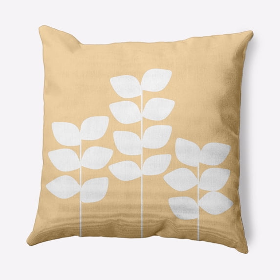 20" x 20" Simply Daisy Simple Stems Decorative Throw Pillow