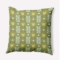 thumbnail image 1 of 20" x 20" Simply Daisy Spring Garden Indoor/Outdoor Pillow, Apple Green Qty 1, 1 of 6