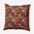 thumbnail image 1 of 20" x 20" Simply Daisy Succulent Garden Polyester Accent Pillow, Brown Qty 1, 1 of 6