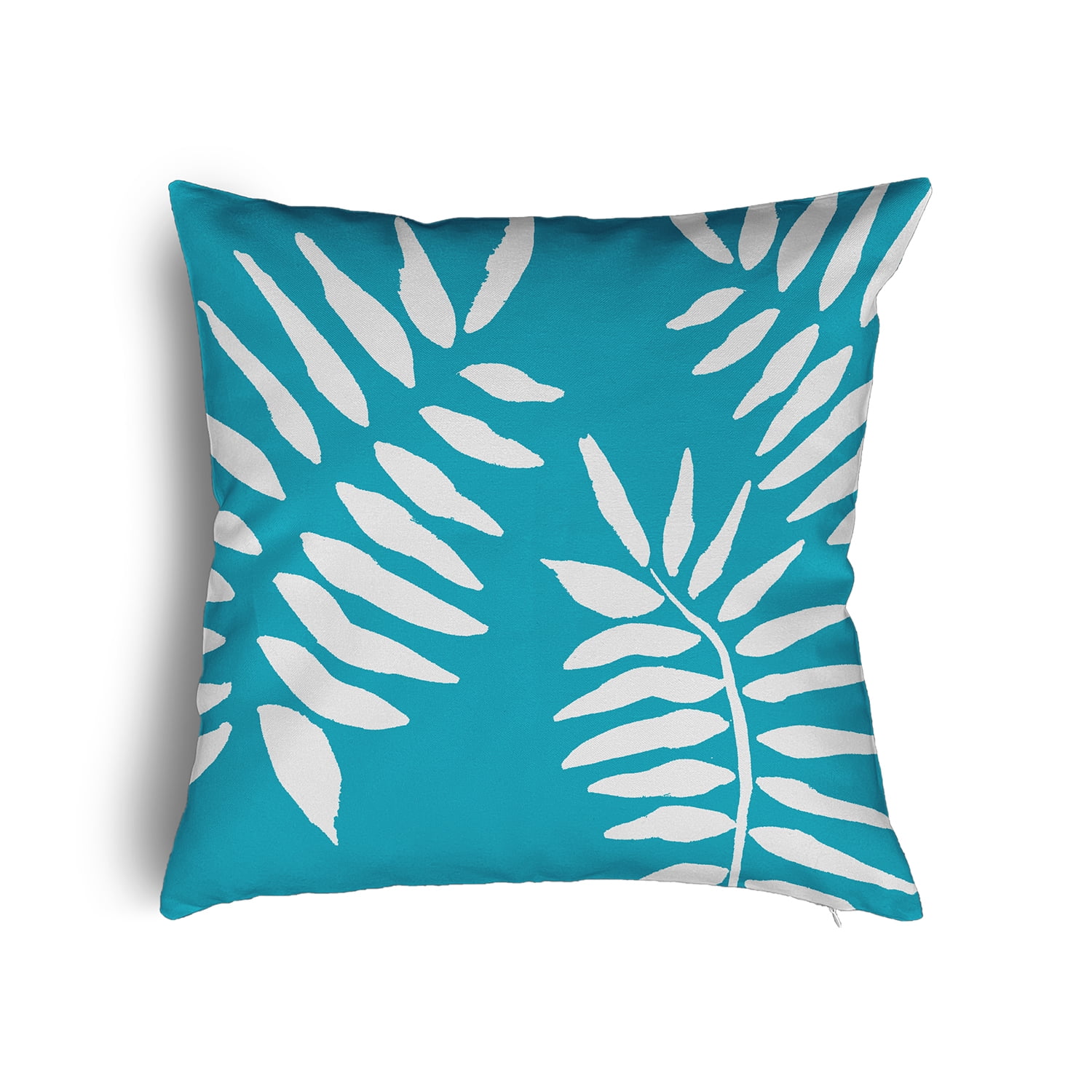 20" x 20" Simply Daisy Summer Breeze Poly Pillow with Zipper, Caribbean Turquoise Qty 1