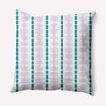 thumbnail image 1 of 20" x 20" Simply Daisy Watercolor Stripe Decorative Throw Pillow, 1 of 3