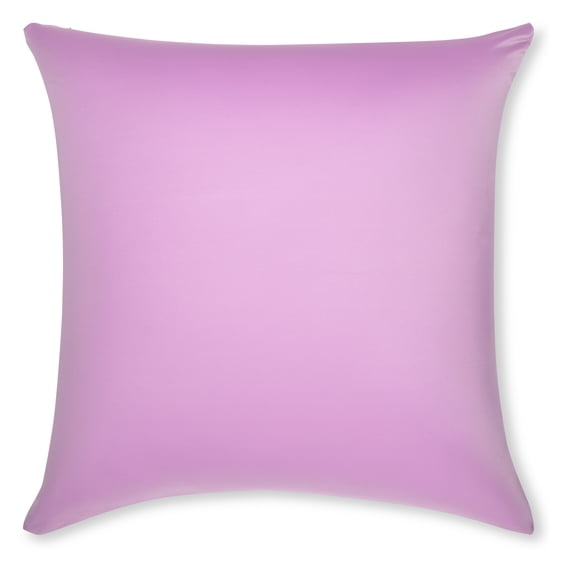 20" x 20" Throw Pillow – Purple: 1 PCS Luxurious Premium Microbead Pillow With 85/15 Nylon/Spandex Fabric. Forever Fluffy, Outstanding Beauty & Support. Silky, Soft & Beyond Comfortable