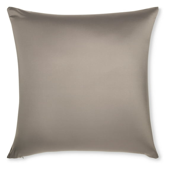 20" x 20" Throw Pillow – Stone Grey: 1 PCS Luxurious Premium Microbead Pillow With 85/15 Nylon/Spandex Fabric. Forever Fluffy, Outstanding Beauty & Support. Silky, Soft & Beyond Comfortable