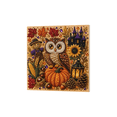 thumbnail image 1 of 20 x 20 cm Halloween Pearl Art DIY Kit, 3D Bead and Rhinestone Diamond Painting Craft for Adults Beginners, Pumpkin Wall or Table Decor, 1 Set, 1 of 7