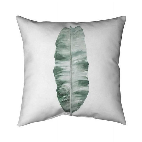 20 x 20 in. Banana Leaf-Double Sided Print Indoor Pillow
