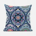 thumbnail image 1 of 20 x 20 in. Bohemian Mandala Vector Suede Zippered Pillow with Insert - Multi Color, 1 of 1