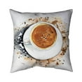 thumbnail image 1 of 20 x 20 in. Cappuccino Refreshing-Double Sided Print Indoor Pillow, 1 of 1