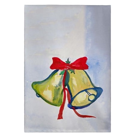 20 x 20 in. Christmas Bells Guest Towel