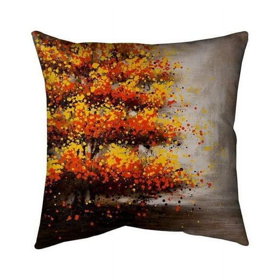 20 x 20 in. Dotted Tree-Double Sided Print Indoor Pillow