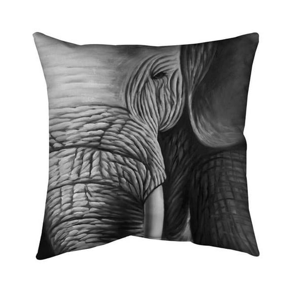 20 x 20 in. Elephant-Double Sided Print Indoor Pillow