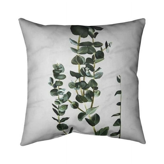 20 x 20 in. Eucalyptus Stems-Double Sided Print Indoor Pillow Cover