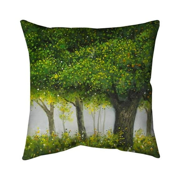 20 x 20 in. Forest by Summer-Double Sided Print Indoor Pillow
