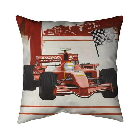 20 x 20 in. Formule 1 Car-Double Sided Print Indoor Pillow
