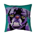 thumbnail image 1 of 20 x 20 in. Geometric Pug-Double Sided Print Indoor Pillow Cover, 1 of 1