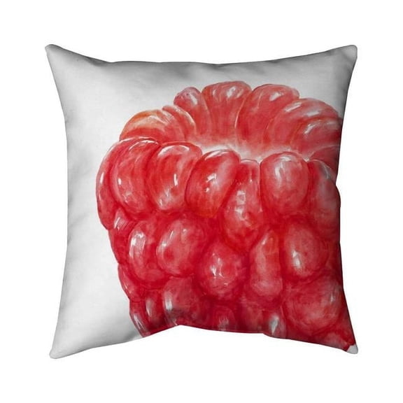 20 x 20 in. Raspberry-Double Sided Print Indoor Pillow