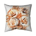 thumbnail image 1 of 20 x 20 in. Sepia Style Abstract Roses Bundle-Double Sided Print Indoor Pillow, 1 of 1