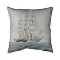 thumbnail image 1 of 20 x 20 in. Ship by A Cloudy Day-Double Sided Print Outdoor Pillow Cover, 1 of 1