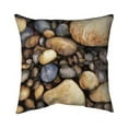 thumbnail image 1 of 20 x 20 in. Small Pebbles-Double Sided Print Indoor Pillow, 1 of 1