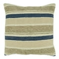 thumbnail image 1 of 20 x 20 in. Striped Throw Pillow Cover, Navy Blue, 1 of 1