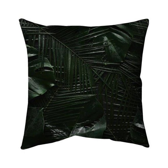 20 x 20 in. Tropical Jungle-Double Sided Print Indoor Pillow