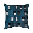 thumbnail image 1 of 20 x 20 in. Urban Building-Double Sided Print Indoor Pillow, 1 of 1