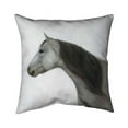 thumbnail image 1 of 20 x 20 in. Winter Horse-Double Sided Print Indoor Pillow, 1 of 1