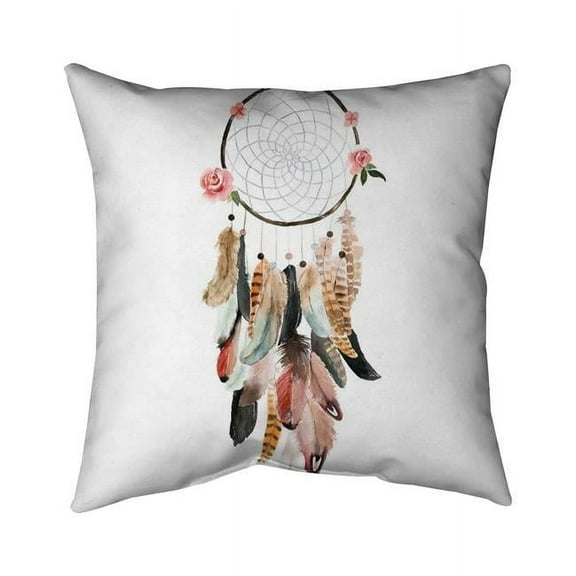 20 x 20 in. Womans Dream Catcher-Double Sided Print Indoor Pillow Cover