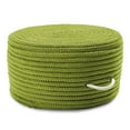 thumbnail image 1 of 20 x 20 x 11 in. Simply Home Solid Pouf, Bright Green, 1 of 1