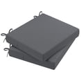 thumbnail image 1 of Outdoor Seat Cushion for Patio Furniture Dining Chair Pad Replacement, 20x20, Set of 2, Dark Gray, 1 of 10