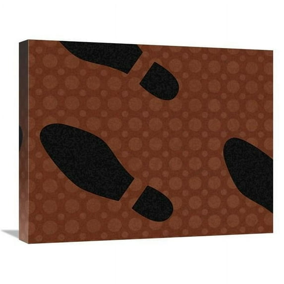 20 x 24 in. Clothing - Footprints Art Print - BG.Studio