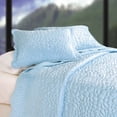 thumbnail image 1 of 20" x 26" Blue Pebbles Cotton Standard Sham - Machine Washable, 1 of 5