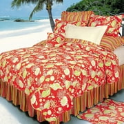20 x 26 Coral Shells Cotton Standard Sham - Machine Washable