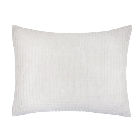 20" x 26" Lida Natural Cotton Standard Sham - Machine Washable