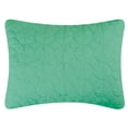 thumbnail image 1 of 20" x 26" Mara Seafoam Cotton Standard Sham - Machine Washable, 1 of 6