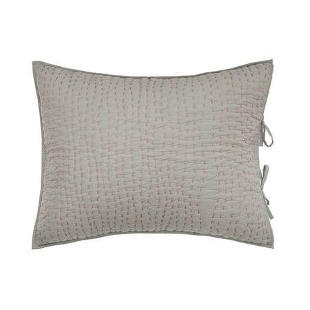 Polly Reversible Cotton Standard Sham 20" x 26"