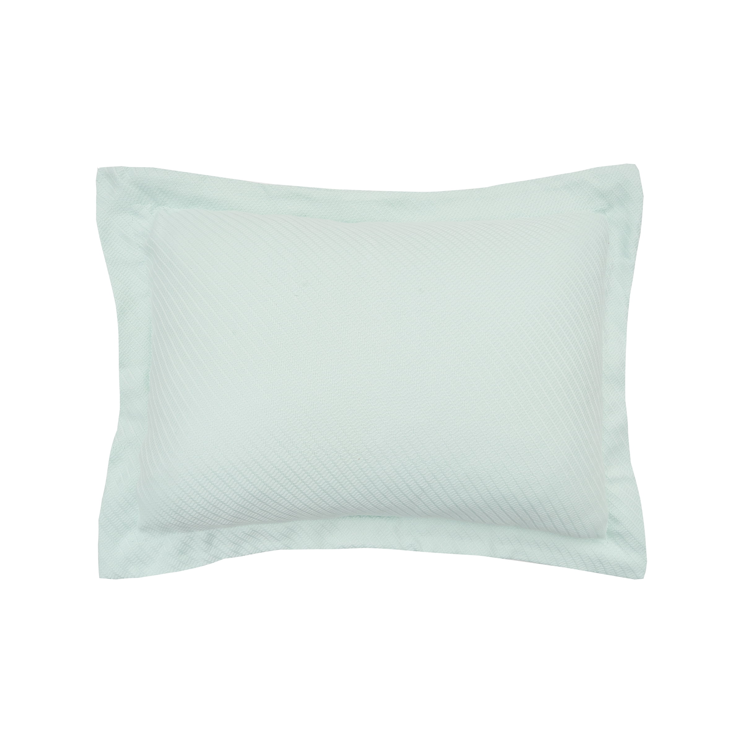 Sea Glass Cotton Standard Sham with Classic Look