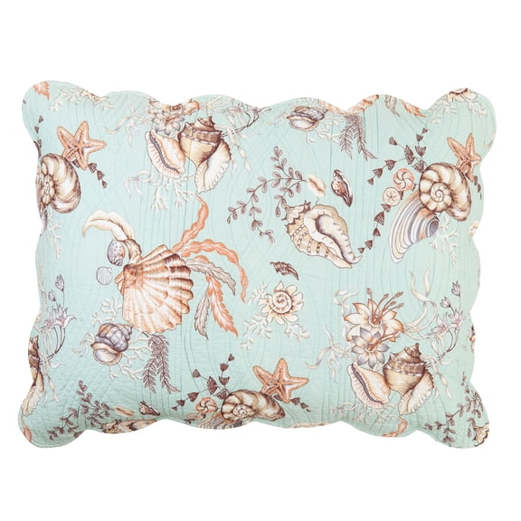 20" x 26" Under The Sea Cotton Standard Sham - Machine Washable