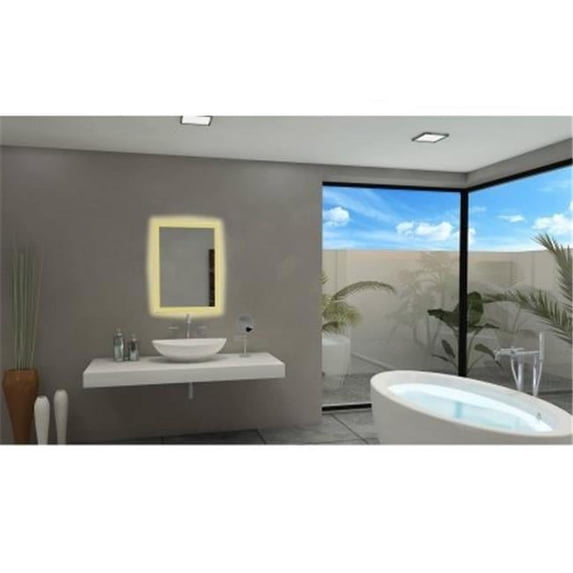 20 x 28 in. Rectangle LED BackLights Mirror with 3000K