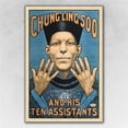 thumbnail image 1 of 20" x 30" Chung Ling Soo Vintage Magic Poster Wall Art, 1 of 5