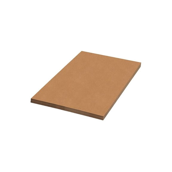 Office Depot® Brand Corrugated Sheets, 20" x 30", Kraft, Pack Of 5